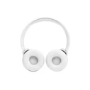 JBL Tune 520BT Wireless / Wired On-Ear Headphones, 57-hour Battery, Quick Charge — White