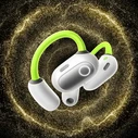 Baseus Eli Sport 1 PM20A Open Ear Bluetooth Handsfree Ακουστικά με Αντοχή στον Ιδρώτα και Θήκη Φόρτισης - Aurora Green