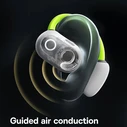 Baseus Eli Sport 1 PM20A Open Ear Bluetooth Handsfree Ακουστικά με Αντοχή στον Ιδρώτα και Θήκη Φόρτισης - Aurora Green