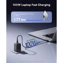 Φορτιστής τοίχου Baseus EnerFill FE11 100W (2x USB-C + 1x USB-A) - Μαύρος