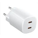 Xiaomi Φορτιστής Χωρίς Καλώδιο με 2 Θύρες USB-C 45W Power Delivery Λευκός (BHR087OEU)