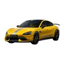 XIAOMI SU7 ULTRA 1:18 Die-Cast Model Car - Lightning Yellow (BHR08KQGL)