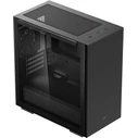 DEEPCOOL Macube 110 Mini Tower Computer Case with Side Window - Black
