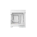 Protech CL660 Gaming Midi Tower Computer Case White with Side Window and ARGB Lighting