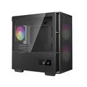 Deepcool CH360 Digital Micro Tower PC Case Black with Tempered Glass Side Panel & ARGB
