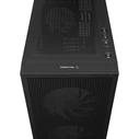 Deepcool CH360 Digital Micro Tower PC Case Black with Tempered Glass Side Panel & ARGB