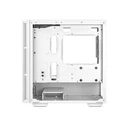 Deepcool CH360 Gaming Micro Tower PC Case with Side Window and RGB Lighting - White