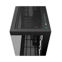 Deepcool CH780 Gaming Full Tower Κουτί Υπολογιστή με Πλαϊνό Παράθυρο και RGB Φωτισμό Μαύρο