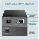 TP-Link TL-FC111B-20 100Mbps Single-Mode SC Fiber-to-Ethernet Media Converter