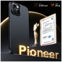 Θήκη Torras Originfit-mag Πλάστικη/Σιλικόνης Μαύρη για iPhone 15 (Συμβατή με MagSafe)