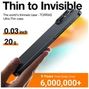 Θήκη Torras Originfit-mag Πλάστικη/Σιλικόνης Μαύρη για iPhone 15 (Συμβατή με MagSafe)