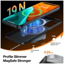 Θήκη Torras Originfit-mag Πλάστικη/Σιλικόνης Μαύρη για iPhone 15 (Συμβατή με MagSafe)