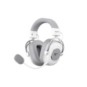 Havit H2002YG Over Ear Gaming Headset με σύνδεση 3.5mm & Bluetooth Λευκό/Γκρι