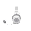 Havit H2002YG Over Ear Gaming Headset με σύνδεση 3.5mm & Bluetooth Λευκό/Γκρι