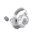 Havit H2002YG Over Ear Gaming Headset με σύνδεση 3.5mm & Bluetooth Λευκό/Γκρι