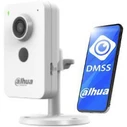 Dahua WRL Camera 4MP CUBE WiFi C4K-P-0280B — Εσωτερική Κάμερα Cube 4MP με Wi‑Fi, PoE, Night Vision