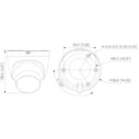 Dahua IPC-HDW2649T-S-LED-0360B-PRO IP Surveillance Camera Full HD+ 6MP Waterproof with Built-in Microphone and 3.6mm Lens