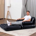 Bestway Inflatable Chair Black 191 x 38 x 25 cm