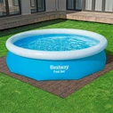 Bestway Protective Floor Mat for Above Ground Pools 50 x 50 cm Wood