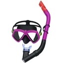 Bestway Παιδικά Γυαλιά Κατάδυσης με Σωλήνα Μπλε Φούξια