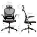 Office Chair DELI Executive Chair Black