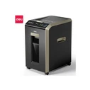 DELI Shredder P4 200 Sheets Auto Feed 32L Black