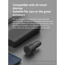 Xiaomi Φορτιστής Αυτοκινήτου 67W 6.1A (1xUSB-A + 1xUSB-C) Μαύρο BHR6814GL