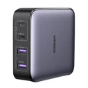 UGREEN Φορτιστής Ugreen Nexode CD327 2x USB-C 2x USB-A GaN 65W grey 90747B