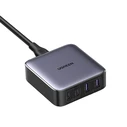 UGREEN Φορτιστής Ugreen Nexode CD327 2x USB-C 2x USB-A GaN 65W grey 90747B