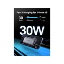UGREEN Powerbank Ugreen Powerbank 10000mAh Nexode PB502 USB USB C 30W PD czarny 25185 UGR25185