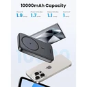 UGREEN PB561 Magnetic MagSafe Power Bank 10,000mAh 20W with USB‑C Power Delivery, Grey