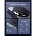 Ugreen W528 Μαγνητικός Ασύρματος Φορτιστής 2‑σε‑1 Πτυσσόμενη Βάση Qi (Γκρι)
