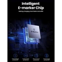 UGREEN Καλώδιο USB C σε USB C Power Delivery PD 240W 1m 480Mbps Star Gray