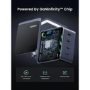 Ugreen X570 (Nexode S) 140W Ταχυφορτιστής 4 θυρών (3x USB-C + 1x USB-A) – Γκρι