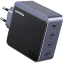 Ugreen X570 (Nexode S) 140W Ταχυφορτιστής 4 θυρών (3x USB-C + 1x USB-A) – Γκρι