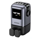 Ugreen Uno X688 100W 4-θ. Φορτιστής GaN (3x USB-C, 1x USB-A) με TFT οθόνη - Groovy Robot