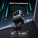 Ugreen Uno X688 100W 4-θ. Φορτιστής GaN (3x USB-C, 1x USB-A) με TFT οθόνη - Groovy Robot