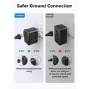 UGREEN Αντάπτορας Πρίζας Universal 55001