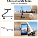 Ugreen Car Headrest Mount for Smartphone or Tablet 4.7-12.9 inches Black 55443