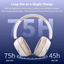 Wireless Headphones UGREEN HiTune Max 5C Hybrid ANC Bluetooth 5.4 Blue 65384