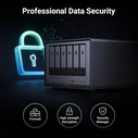 Ugreen NASync DXP6800 Pro 6-Bay NAS (Intel Core i5-1235U, 8GB DDR5, Dual 10GbE, 6x SATA, 2x M.2 NVMe)