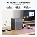 UGREEN NASync DH4300 Plus 4-Bay NAS System 24TB (4x WD WD60EFPX 6TB)