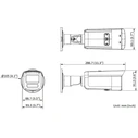 Hikvision DS-2CD2T86G2H-4I(4mm)(eF) Bullet 8MP Easy IP 4.0 - Outdoor IP Bullet Camera (4mm)