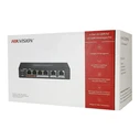 Hikvision DS-3E0106P-E/M Unmanaged L2 Switch, 4x 100 Mbps Ethernet + 4x SFP, PoE