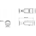 Hikvision DS-2CD2T63G2-4LI (2.8mm) IP Bullet Camera — 6MP, Wi‑Fi, PoE, IR & White Light, H.265+, 120 dB WDR