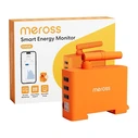 Meross EM06P-EU Single-Phase DIN-Rail Analog kWh Meter (6-circuit) with Wi‑Fi & Bluetooth