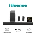 Hisense Soundbar Speaker System AX5100Q 580 W Black