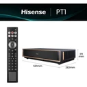 Hisense PT1 16:9 UHD 4K (3840x2160) Laser DLP Smart Projector with HDMI, DisplayPort, Wi‑Fi, RJ45 and Built-in Speaker