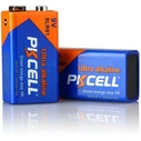 Pkcell Μπαταρία Αλκαλική 6LR61 9V