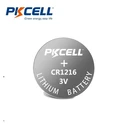 Button Lithium Battery Pkcell CR1216-1B